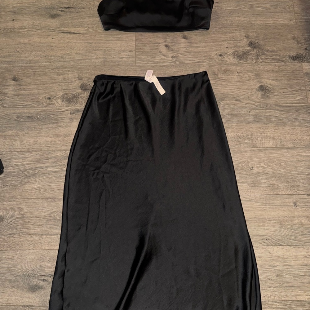 Victoria's Secret Black Skirt Set